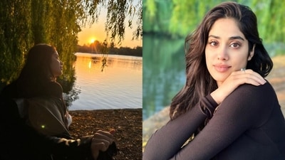 Janhvi Kapoor recently dropped a series of photos of herself enjoying the “golden hour” by the lakeside in her little black dress and all-natural self. (Instagram/janhvikapoor) Janhvi Kapoor recently dropped a series of photos of herself enjoying the “golden hour” by the lakeside in her little black dress and all-natural self. (Instagram/janhvikapoor)