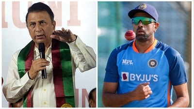 Gavaskar lashed out at the Indian think-tank after R Ashwin was dropped from playing XI (AP-ANI)
