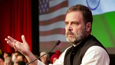 BJP leaders wrote a letter to Rahul Gandhi accusing the Congress leader of insulting the country in the US. (HT_PRINT)