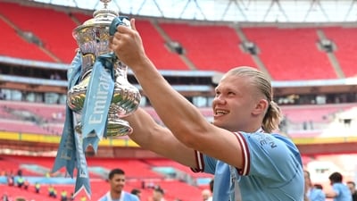 Manchester City's Norwegian striker Erling Haaland (AFP) Manchester City's Norwegian striker Erling Haaland (AFP)