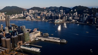 A general view of skyline buildings, in Hong Kong. The Asian city which topped the chart in last year's rankings, stood at the second spot this time. Hong Kong also remains the second most expensive city in the world for business travel after New York. (REUTERS)