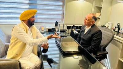 Punjab NRI affairs minister Kuldeep Singh Dhaliwal said he met the state’s advocate general to figure how Indian students could be helped (Twitter/KuldeepSinghAAP)