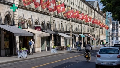 A view of the Corraterie Street in Geneva. The second most populous city of Switzerland, Geneva tops the European cities as most expensive for expats but its not alone. Zurich, the global centre for banking and finance, located in Switzerland also features in the list at spot 6. (REUTERS)