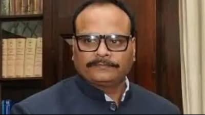 Uttar Pradesh deputy chief minister Brajesh Pathak (HT File Photo)
