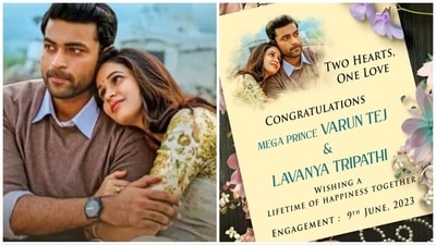 Actors Varun Tej and Lavanya Tripathi's engagement will take place on June 9. Actors Varun Tej and Lavanya Tripathi's engagement will take place on June 9.