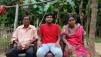 Arindam Malla, Class 12 topper Arindam Malla, Class 12 topper