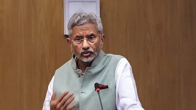 External Affairs Minister S Jaishankar speaks on '9 Years of Modi Government'. (PTI) External Affairs Minister S Jaishankar speaks on '9 Years of Modi Government'. (PTI)