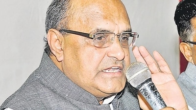 Late last month, Tyagi was re-inducted as the party’s chief spokesperson and a special advisor after being dropped from the JD(U)’s office-bearer's list during a rejig in March (HT PHOTO) Late last month, Tyagi was re-inducted as the party’s chief spokesperson and a special advisor after being dropped from the JD(U)’s office-bearer's list during a rejig in March (HT PHOTO)