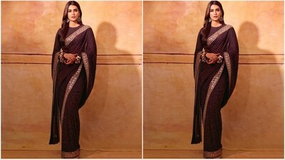 On Wednesday, Kriti's stylist Sukriti Grover delighted her fans by uploading a series of mesmerising pictures of the actress on her Instagram account. (Instagram/@sukritigrover) On Wednesday, Kriti's stylist Sukriti Grover delighted her fans by uploading a series of mesmerising pictures of the actress on her Instagram account. (Instagram/@sukritigrover)