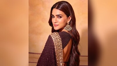 Kriti opted for an elegant hairstyle, leaving her long, luscious curls flowing freely in a graceful middle partition, beautifully cascading down her shoulders. (Instagram/@sukritigrover) Kriti opted for an elegant hairstyle, leaving her long, luscious curls flowing freely in a graceful middle partition, beautifully cascading down her shoulders. (Instagram/@sukritigrover)