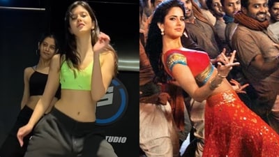 Internet calls Shanaya Kapoor 'younger version of Katrina Kaif.' Internet calls Shanaya Kapoor 'younger version of Katrina Kaif.'