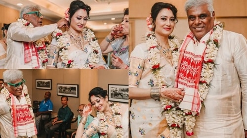 Ashish Vidyarthi married entrepreneur Rupali Barua in Kolkata. Ashish Vidyarthi married entrepreneur Rupali Barua in Kolkata.