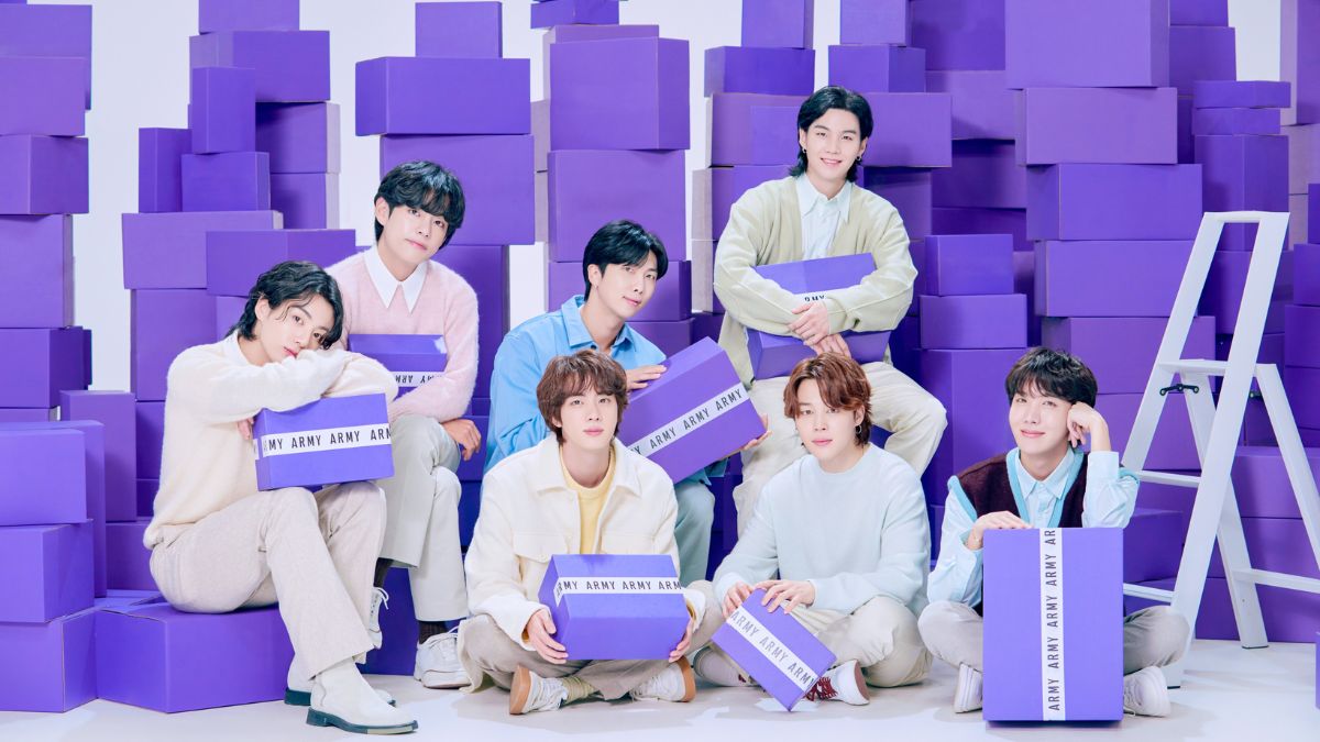 BTS ジョングク BTS 10th Anniversary FESTA @ヨイド アミ ラウンジ