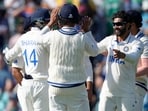 Australia ended Day 3 with a lead of 296 rus with Ravindra Jadeja taking the wickets of Travis Head and Steve Smith towards the end of a day in which India managed to keep a hold on the proceedings despite being far behind.&nbsp;(AP)