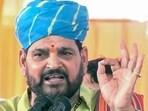 Brij Bhushan Sharan Singh (HT PHOTO)