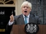 Ex-British Prime Minister Boris Johnson 