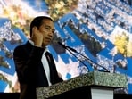 Indonesia's President Joko Widodo speaks about the planned new capital Nusantara, at Ecosperity Week in Singapore on Wednesday. 