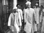 Lal Bahadur Shastri with President S Radhakrishnan. (HT Archive) Lal Bahadur Shastri with President S Radhakrishnan. (HT Archive)