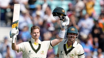 Earlier, Steve Smith and Travis Head both scored centuries as Australia scored 469 runs in theif first innings. Mohammed Siraj took four wickets.&nbsp; (AP)