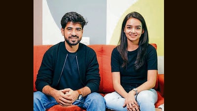 Akash Bhadange and Yogini Bende, co-founders of Peerlist. (HT PHOTO) Akash Bhadange and Yogini Bende, co-founders of Peerlist. (HT PHOTO)