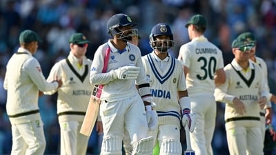 Rahane was left batting on 29 off 71 with KS Bharat at the other end at Stumps.&nbsp; (AFP)