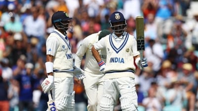 Ajinkya Rahane and Shardul Thakur ensured that India lost just one wicket in the first session. They put up&nbsp; (Action Images via Reuters)