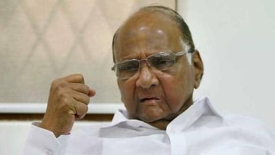 NCP president Sharad Pawar (HT)
