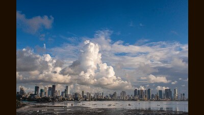 The city skyline viewed from Bandra Reclamation in Mumbai. (Pratik Chorge/HT PHOTO) The city skyline viewed from Bandra Reclamation in Mumbai. (Pratik Chorge/HT PHOTO)