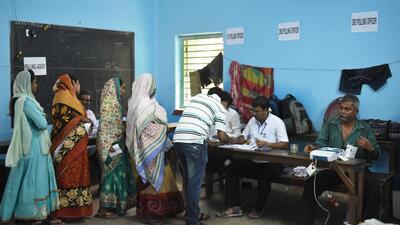 The ruling Trinamool Congress (TMC) bagged around 90% of seats including 34% of them uncontested in 2018. (HT Photo) The ruling Trinamool Congress (TMC) bagged around 90% of seats including 34% of them uncontested in 2018. (HT Photo)
