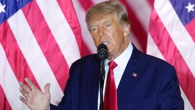 "I never thought it possible that such a thing could happen to a former President of the United States," Trump wrote. (AP) "I never thought it possible that such a thing could happen to a former President of the United States," Trump wrote. (AP)