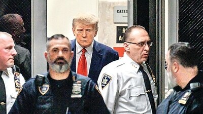 Trump is the first president to be indicted in the US. (AFP) Trump is the first president to be indicted in the US. (AFP)