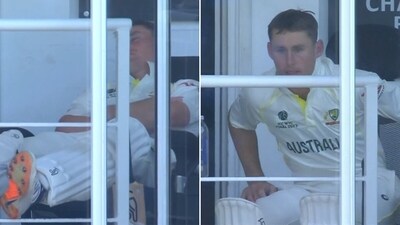 Mohammed Siraj gatecrashed Marnus Labuschagne's sleep (Screengrab) Mohammed Siraj gatecrashed Marnus Labuschagne's sleep (Screengrab)