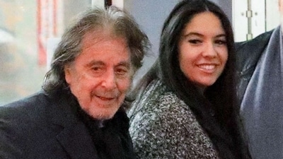 Al Pacino is happy to be expecting his fourth child with Noor Alfallah. Al Pacino is happy to be expecting his fourth child with Noor Alfallah.