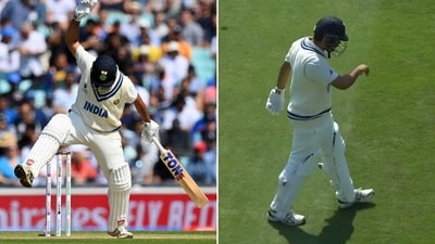 Pat Cummins made Shardul Thakur hop around in pain. (Getty/Twitter) Pat Cummins made Shardul Thakur hop around in pain. (Getty/Twitter)