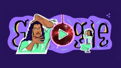 A doodle display on American dancer Willi Ninja, known as the ‘godfather of voguing’. (Google) A doodle display on American dancer Willi Ninja, known as the ‘godfather of voguing’. (Google)
