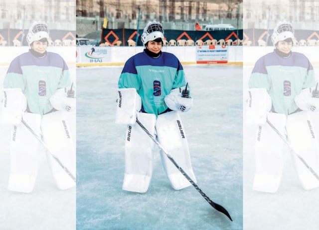 As goalie of the Indian women’s national ice hockey team, Jahan saved 190 goals of 230 shots at the 2016 IIHF Women’s Challenge Cup of Asia. As goalie of the Indian women’s national ice hockey team, Jahan saved 190 goals of 230 shots at the 2016 IIHF Women’s Challenge Cup of Asia.