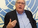 U.N. humanitarian aid coordinator Martin Griffiths U.N. humanitarian aid coordinator Martin Griffiths