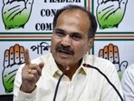 West Bengal Congress chief Adhir Ranjan Chowdhury. (ANI Photo)