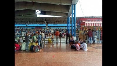A joint team of various national and state security agencies, recently, conducted a security audit of Ambala Cantonment railway station and found several derelictions. (HT File Photo)