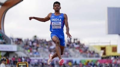 File photo of Murali Sreeshankar (AP) File photo of Murali Sreeshankar (AP)