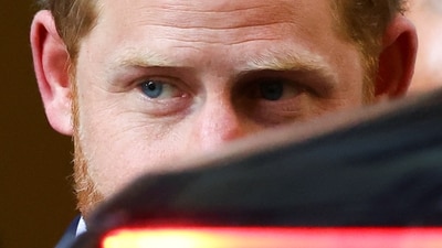 Prince Harry, Duke of Sussex, departs the Rolls Building of the High Court in London, Britain. (Reuters)