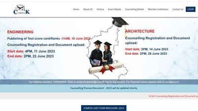 COMEDK UGET 2023 counselling schedule released at comedk.org COMEDK UGET 2023 counselling schedule released at comedk.org