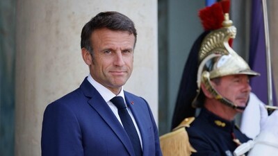 France's President Emmanuel Macron. (AFP)