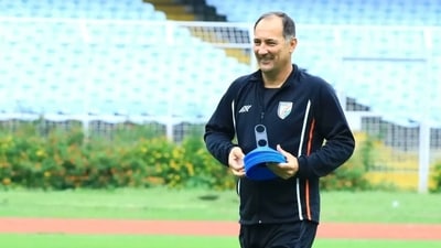 Igor Stimac will be at the helm during the upcoming Asian Games in Hangzou, China (Indian Football) Igor Stimac will be at the helm during the upcoming Asian Games in Hangzou, China (Indian Football)