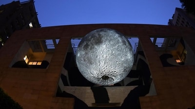 The Global Science Festival Kerala (GSFK) 2023 will feature the wonders of science, technology and art including the renowned “Museum of the Moon”. (Shiv Kumar Pushpakar) The Global Science Festival Kerala (GSFK) 2023 will feature the wonders of science, technology and art including the renowned “Museum of the Moon”. (Shiv Kumar Pushpakar)