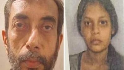 Manoj Sane and Saraswati Vaidya got married at a temple, Saraswati's sisters confirmed to the police.