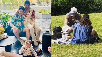 Nick Jonas and Priyanka Chopra welcomed Malti last year.