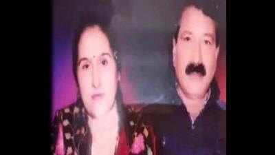 Rajkumar, 62, and Champa Devi, 57, were found brutally murdered in their house in Manwal village. (HT File)