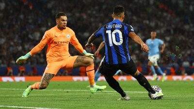 After Kevin De Bruyne's departure, Inter Milan began to wrestle for control and tried to grab a lead. (REUTERS)