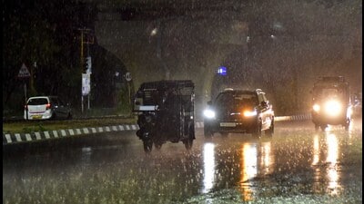 Sudden rainfall brings cheer from searing heat in Ludhiana Sudden rainfall brings cheer from searing heat in Ludhiana